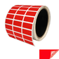 2,000 Red TamperGuard® Tamper Evident Security Label Seal Sticker Non Residue, Rectangle 1"x 0.5" (25mm x 13mm).