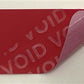 250 Red No Residue Tamper-Evident Security Labels TamperGuard¬Æ Seal Sticker, Rectangle 1.5" x 0.6" (38mm x 15mm).