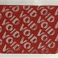 10,000 Red No Residue Tamper-Evident Security Labels TamperGuard® Seal Sticker, Rectangle 2.75" x 1" (70mm x 25mm).