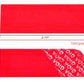 10,000 Red No Residue Tamper-Evident Security Labels TamperGuard® Seal Sticker, Rectangle 2.75" x 1" (70mm x 25mm).