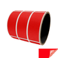 10,000 Red No Residue Tamper-Evident Security Labels TamperGuard® Seal Sticker, Rectangle 2.75" x 1" (70mm x 25mm).