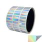 1,000 Rainbow TamperGuard® Tamper Evident Security Label Seal Sticker Non Residue, Rectangle 0.75" x 0.25" (19mm x 6mm).