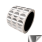 2,000 Silver Bright/ Chrome Tamper-Evident Security Labels TamperGuard® Seal Sticker, Round/ Circle 0.75" diameter (19mm).