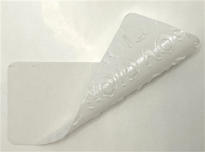 250 White No Residue Tamper-Evident Security Labels TamperGuard® Seal Sticker, Rectangle 1.5" x 0.6" (38mm x 15mm).