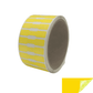 500 Yellow No Residue Tamper-Evident Security Labels TamperGuard® Seal Sticker, Dogbone 1.75" x 0.375" (44mm x 9mm).