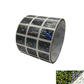 10,000 Black Tamper Evident Holographic Security Label Seal Sticker, Rectangle .75" x 0.6" (19mm x 15mm).