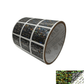 250 Black Tamper Evident Holographic Security Label Seal Sticker, Square 1" x 1" (25mm x 25mm)