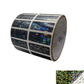 250 Black Tamper Evident Holographic Security Label Seal Sticker, Rectangle 1.5" x 0.6" (38mm x 15mm).