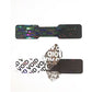 1,000 Black Tamper Evident Holographic Security Label Seal Sticker, Dogbone 1.75" x 0.375" (44mm x 9mm)