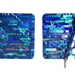 250 Blue Tamper Evident Holographic Security Label Seal Sticker, Square 0.75" (19mm).