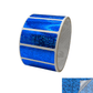 2,000 Blue Tamper Evident Holographic Security Label Seal Sticker, Rectangle 2" x 0.75" (51mm x 19mm)