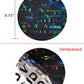 5,000 Black Tamper Evident Holographic Security Round Label Seal Sticker, Round/ Circle 0.75" diameter (19mm).