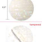 250 Clear Tamper Evident Holographic Security Round Label Seal Sticker, Round/ Circle 0.5" diameter (13mm).
