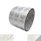 250 Clear Tamper Evident Holographic Security Round Label Seal Sticker, Round/ Circle 0.75" diameter (19mm).
