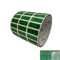 2,000 Green Tamper Evident Holographic Security Label Seal Sticker, Rectangle 1" x 0.375" (25mm x 9mm).