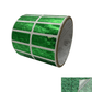 10,000 Green Tamper Evident Holographic Security Label Seal Sticker, Rectangle 1.5" x 0.6" (38mm x 15mm).