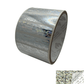 500 Tamper Evident Holographic Bright Silver Security Label Seal Sticker, Rectangle 2" x 0.5" (51mm x 13mm).