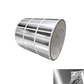 250 TamperVoidPro® Metallic Silver Chrome Tamper-Evident Security Labels Seal Sticker, Rectangle 1" x 0.375" (25mm x 9mm).