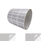 250 TamperVoidPro® Silver Matte Tamper-Evident Security Labels Seal Sticker, Rectangle 1" x 0.375" (25mm x 9mm).