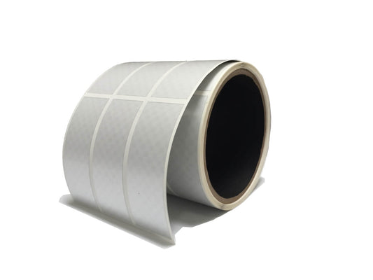 500 TamperVoidPro¬Æ Silver Matte Tamper-Evident Security Labels Seal Sticker, Rectangle 2.75" x 1" (70mm x 25mm).