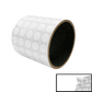 250 TamperVoidPro® White Tamper-Evident Security Labels Seal Sticker, Round/ Circle 0.5" diameter (13mm).