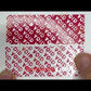 1,000 Red TamperColor® Tamper Evident Security Label Seal Sticker, Rectangle 2" x 1" (51mm x 25mm).
