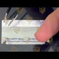 250 Security Label with Holographic Stripe Partially Destructible Size 1.3" x 0.7" (34mm x 18mm ). >Click on item details to customize.