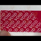5,000 Red TamperGuard® Tamper Evident Security Label Seal Sticker Non Residue, Rectangle 2" x 0.75" (51mm x 19mm). Printed: Warranty Void if Removed + Serial Number.
