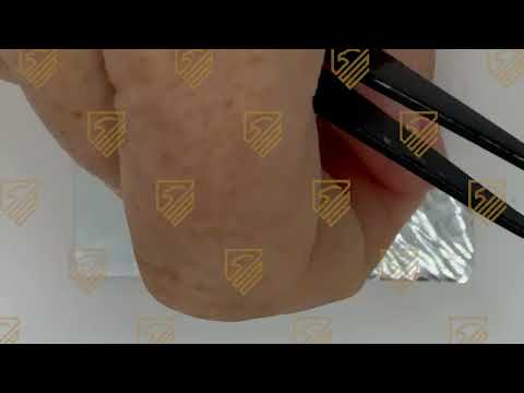 5,000 Tamper-Evident Metallic Silver / Chrome Non Residue Security Labels TamperGuard® Seal Sticker, Rectangle 1.5" x 0.6" (38mm x 15mm). Printed: Warranty Void if Removed + Serialized