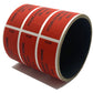 500 Non Residue Red Tamper-Evident Stickers TamperGuard® Security Label Seal , Rectangle 2.75" x 1" (70mm x 25mm) >Click on item details to customize.