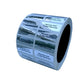 5,000 Non Residue Silver Bright Chrome Tamper-Evident Stickers TamperGuard® Security Label Seal, Rectangle 1.5" x 0.6" (38mm x 15mm) >Click on item details to customize.