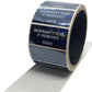 5,000 Black Tamper Evident Security Holographic Label Seal Sticker, Rectangle 2" x 1" (51mm x 25mm). CustomPrinted. >Click on item details to Customize.