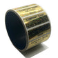 5,000 Gold Tamper Evident Security Holographic Label Seal Sticker, Rectangle 2" x 1" (51mm x 25mm). CustomPrinted. >Click on item details to Customize.
