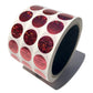 10,000 Red Tamper Evident Security Hologram Round Label Seal Sticker, Circle 0.625" diameter (16mm). CustomPrinted. >Click on item details to Customize.