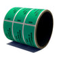5,000 Tamper-Evident Green Non Residue Security Labels TamperGuard® Seal Sticker, Rectangle 2.75" x 1" (70mm x 25mm). Printed: Warranty Void if Removed + Serialized