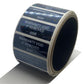 5,000 Black Tamper Evident Holographic Security Label Seal Sticker TamperMax®, Rectangle 2" x 0.75" (51mm x 19mm). Printed: Warranty Void if Removed + Serialization