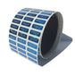 500 Tamper Evident Holographic Bright Blue Security Label Seal Sticker TamperMax, Rectangle 1" x 0.375" (25mm x 9mm). Printed: Warranty Void if Removed.