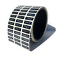 250 Black Tamper Evident Holographic Security Label Seal Sticker TamperMax®, Rectangle 0.75" x 0.25" (19mm x 6mm). Printed: Warranty Void if Removed.