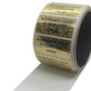 1,000 Gold Tamper Evident Holographic Security Label Seal Sticker TamperMax®, Rectangle 2" x 1" (51mm x 25mm). Printed: Warranty Void if Removed + Serialization