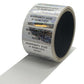 2,000 Silver Tamper Evident Holographic Security Label Seal Sticker TamperMax®, Rectangle 2" x 0.75" (51mm x 19mm). Printed: Warranty Void if Removed + Serialization