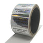 1,000 Silver Tamper Evident Holographic Security Label Seal Sticker TamperMax®, Rectangle 2" x 1" (51mm x 25mm). Printed: Warranty Void if Removed + Serialization