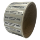 2,000 TamperVoidPro¬Æ Tamper Evident Security Labels Seal Sticker, Dogbone Shape Size 1.75" x 0.375 (44mm x 9mm). Printed: Warranty Void if Label Removed + Serialization.