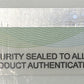10,000 Semi Destructible Security Label with Holographic Stripe 1.3" x 0.7" (34mm x 18mm)