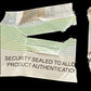250 Semi Destructible Security Label with Holographic Stripe 2" x 1" (51mm x 25mm)