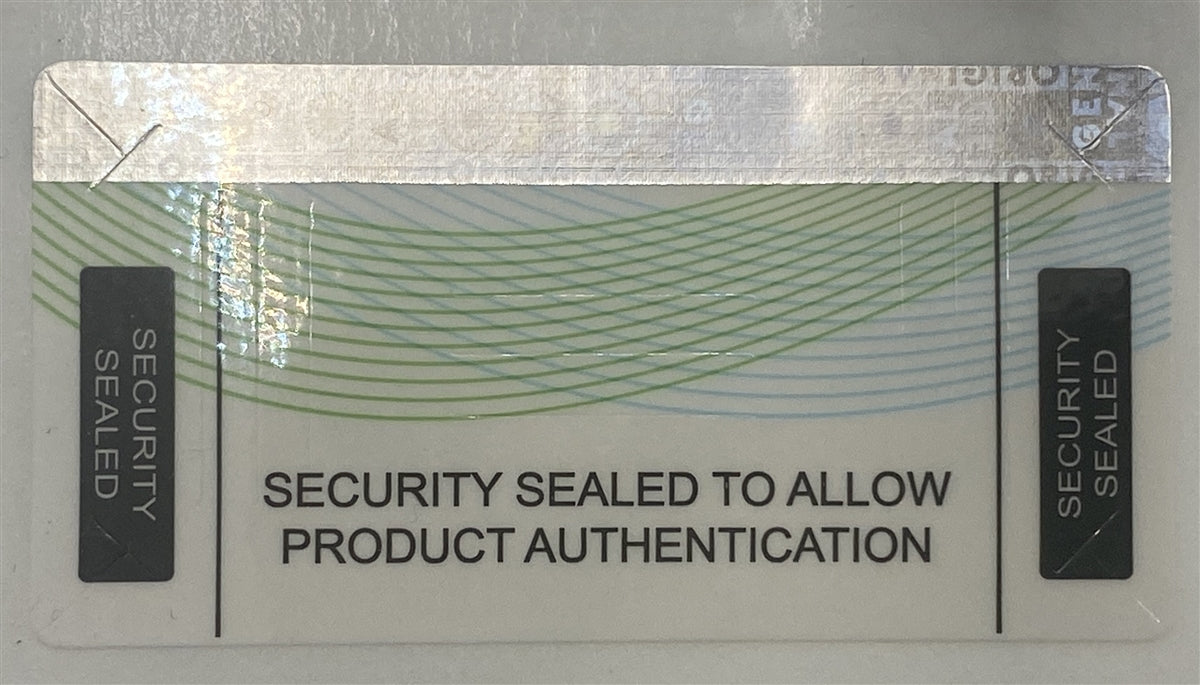 500 Semi Destructible Security Label with Holographic Stripe 2" x 1" (51mm x 25mm)