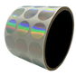 2,000 Rainbow Tamper-Evident Security Labels TamperColor® Seal Stickers, Circle 0.5" (13mm).