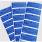 1,000 Secure. It Blue Stickers No Residue Tamper-Evident Stickers -Tamper Proof Stickers -Security Seal -Tamper Resistant Labels TamperGuard®  -Quality Control TamperGuard®  -Unique Sequential Numbers.