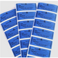 500 Secure.It Blue Stickers No Residue Tamper-Evident Stickers -Tamper Proof Stickers -Security Seal -Tamper Resistant Labels TamperGuard®  -Quality Control TamperGuard®  -Unique Sequential Numbers.