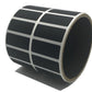 1,000 Black No Residue Tamper-Evident Security Labels TamperGuard® Seal Sticker, Rectangle 1.5" x 0.6" (38mm x 15mm).