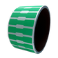 250 Green No Residue Tamper-Evident Security Labels TamperGuard® Seal Sticker, Dogbone 1.75" x 0.375" (44mm x 9mm).